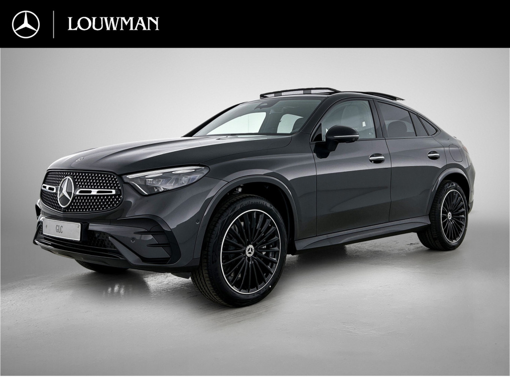 Mercedes-Benz Glc coupé 300 e 4matic sport edition | premium plus | winterpakket | nightpakket | amg spoiler | trekhaak | 20 inch amg velgen | panoramaschuifdak | head-up display | 360° camera | burmester® 3d sound systeem | augmented reali...