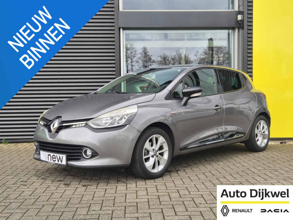 Renault Clio tce 90 limited climate control, navigatie, bluetooth, trekhaak (afneembaar!), p-sensoren