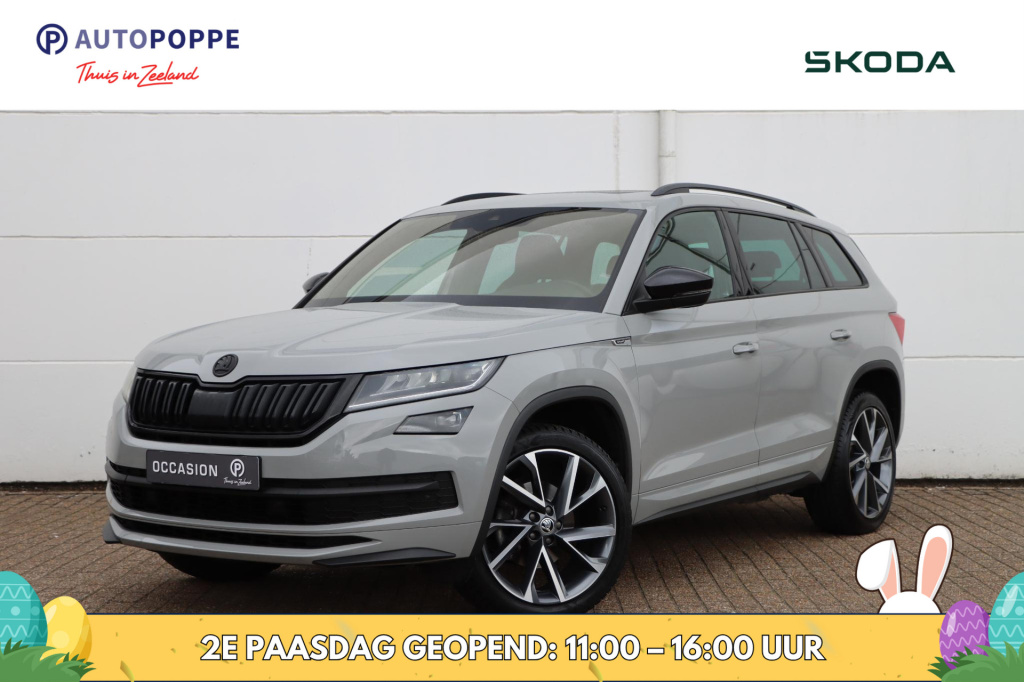 Skoda Kodiaq 1.5 tsi sportline business 150pk dsg7 | trekhaak | pano | memory seats | camera | canton