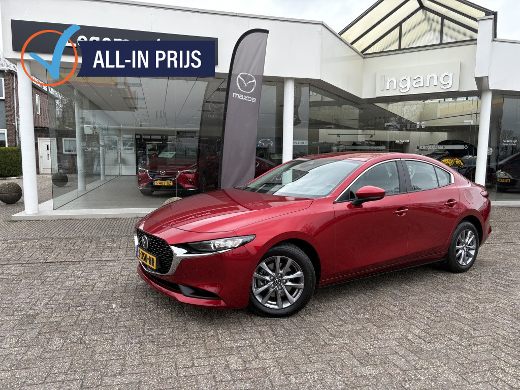 Mazda 3 sedan 2.0 e-sa-g comfort met leer pakket