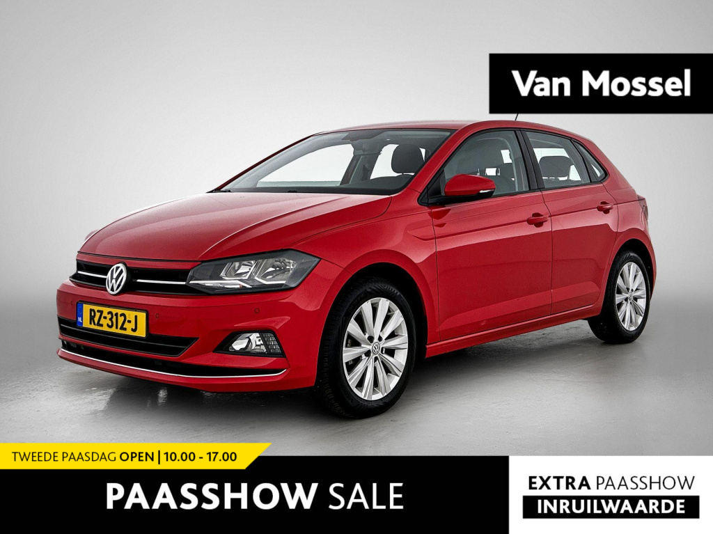 Volkswagen Polo 1.0 tsi highline | navigatie | apple carplay / android auto | climate control | parkeersensoren | adaptive cruise control | dab | lichtmetalen velgen |