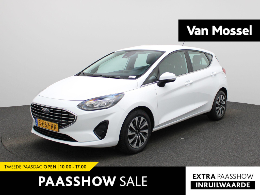 Ford Fiesta 1.0 ecoboost hybrid titanium | apple carplay / android auto | cruise control | parkeer sensoren | bluetooth | climate control | dab