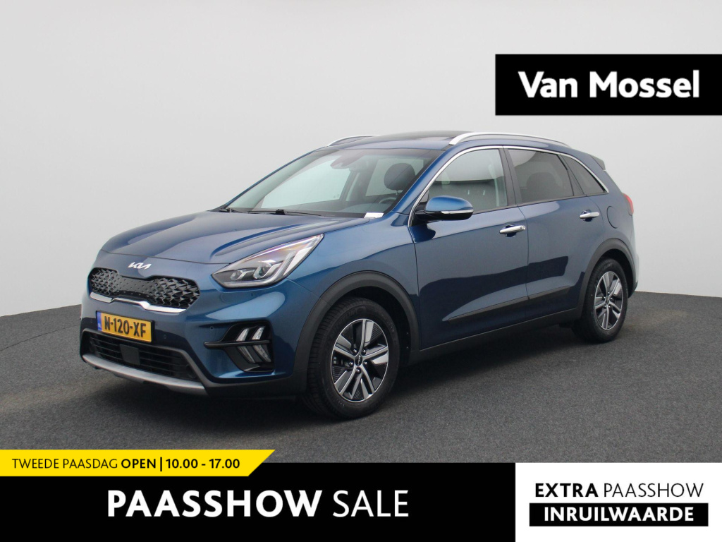 Kia Niro 1.6 gdi hybrid executiveline | automaat | parkeer sensoren | leder | stoel verwarming/koeling | stuur verwarming | schuifdak | adaptive cruide control | climate control | dab | memory seats | jbl