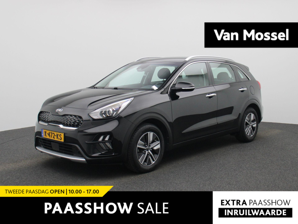 Kia Niro 1.6 gdi hybrid dynamicline | automaat | parkeer sensoren | apple carplay | navigatie | camera | half leder | adaptive cruise control | climate control | dab |