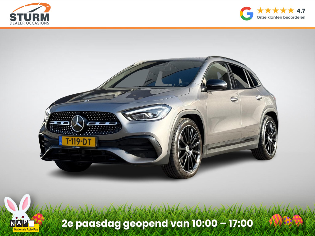 Mercedes-Benz Gla-klasse 180 amg line nl-auto, trekhaak afneembaar np. €60.500!