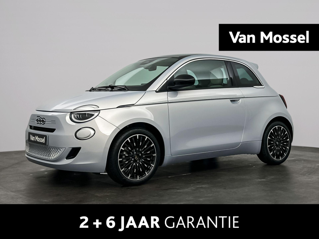 Fiat 500 1.0 hybrid la prima | camera | navigatie | stoelverwarming | panoramadak | keyless | 2+6 jaar garantie |