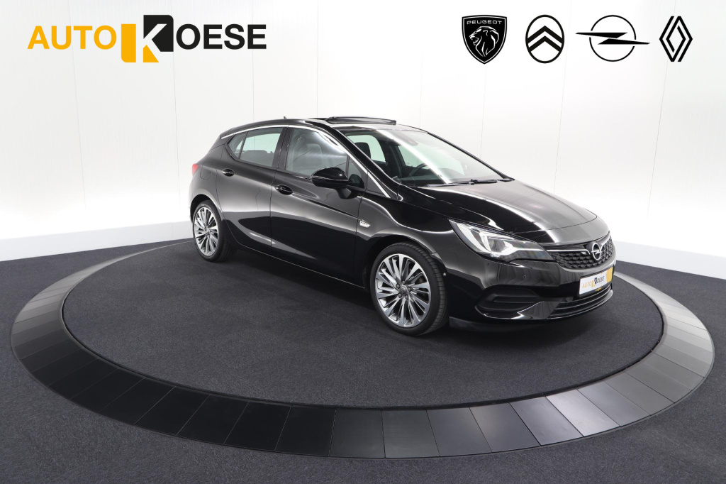 Opel Astra 130 business elegance | schuif-/kanteldak | camera | stoelventilatie | leder pakket