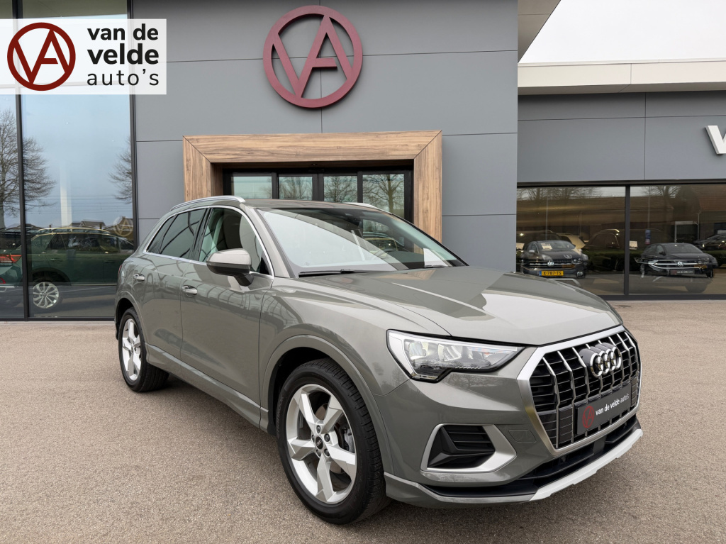 Audi Q3 35 tfsi 150pk s-tronic advanced | trekhaak | dode hoek | keyless | elek. achterklep | adapt. cruise | sportstoelen | rijklaar incl. 1 jaar bovag garantie