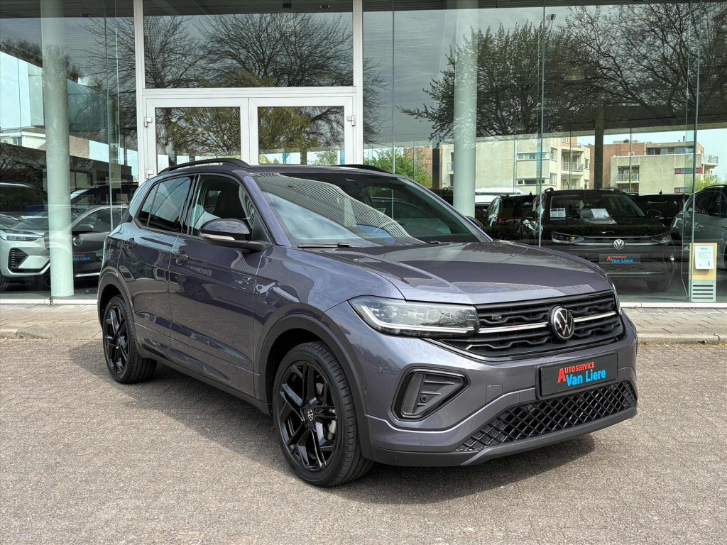 Volkswagen T-cross 1.5 tsi 150pk dsg-7 r-line|black style| dodehoek| navi|trekhaak|iq led|rijklaarprijs incl. garantie