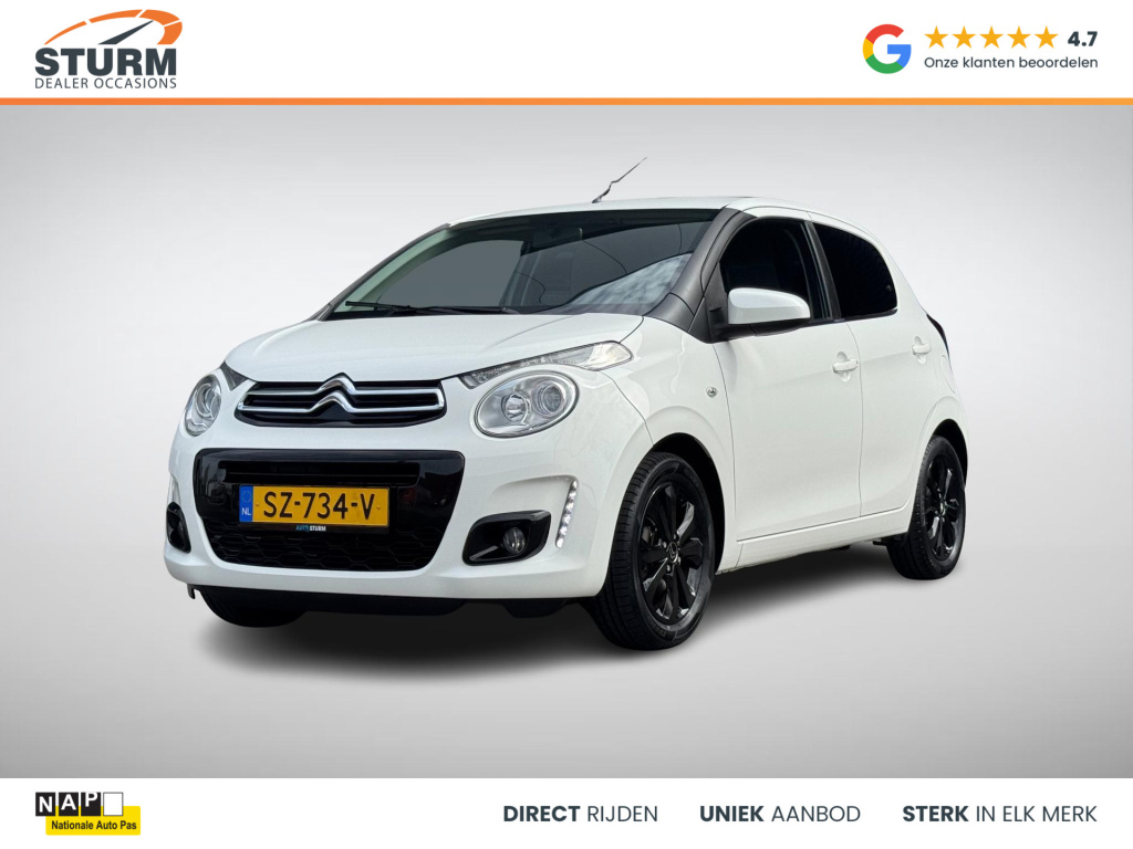 Citroen C1 1.0 e-vti shine navigatie + park. sensor, nl-auto!