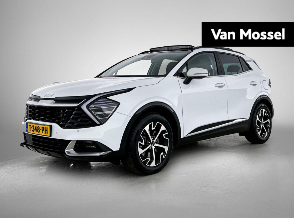 Kia Sportage 1.6 t-gdi hybrid dynamicplusline | automaat | stoel/stuur verwarming | panorama dak | trekhaak | apple carplay / android auto | dab | lmv | parkeer sensoren | virtual cockpit | navigatie | climate control | camera | blueto...