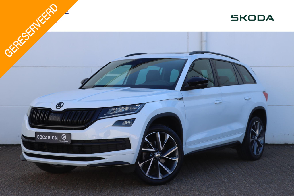 Skoda Kodiaq 1.5 tsi sportline business 150pk dsg7 7p. | pano | trekhaak | memory | camera