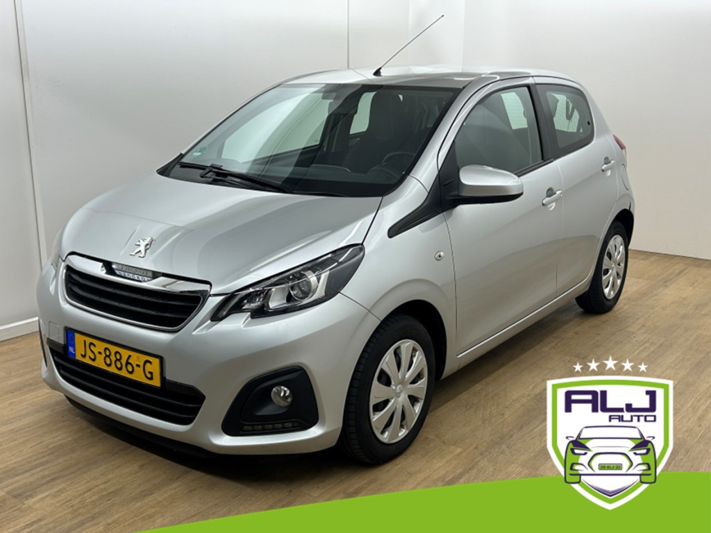 Peugeot 108 occasion 1.0 vti active | grijs | tweedehands peugeot 108 | automaat | airco | bluetooth audio