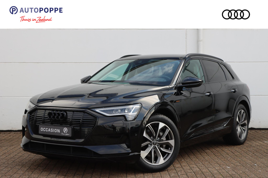 Audi E-tron 50 quattro advanced edition 71 kwh 313pk | soh 95% | stoelverwarming | camera | hud | parkassist
