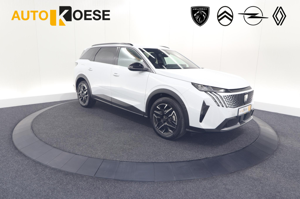 Peugeot 5008 hybrid 136 e-dcs6 allure | 7 zitplaatsen | camera | stoelverwarming | panoramic navigation pack