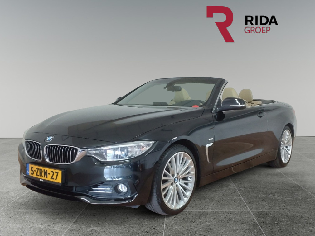 BMW 4 Serie cabrio 420i high executive | nekverwarming | trekhaak afneembaar |