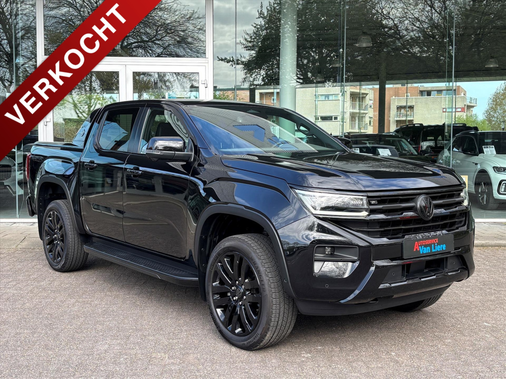 Volkswagen Amarok 30 tdi 240pk automaat black style aventura| navi|standkachel|dodehoek|