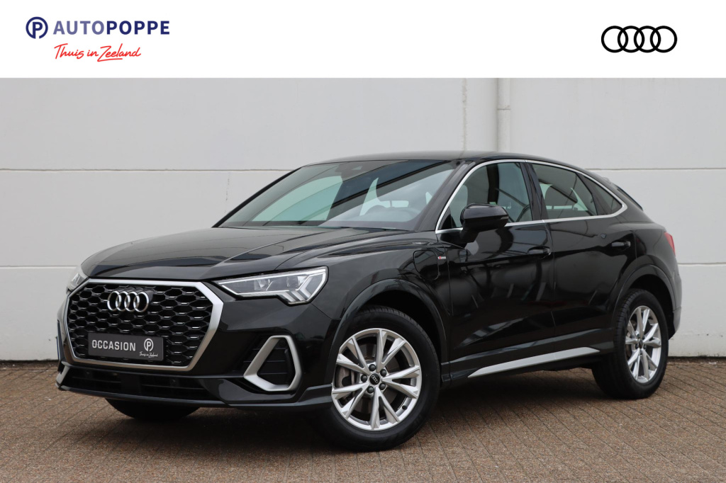 Audi Q3 sportback 45 tfsi e s line 245pk s tronic | soh 91,1% | sonos | camera | s line interieur