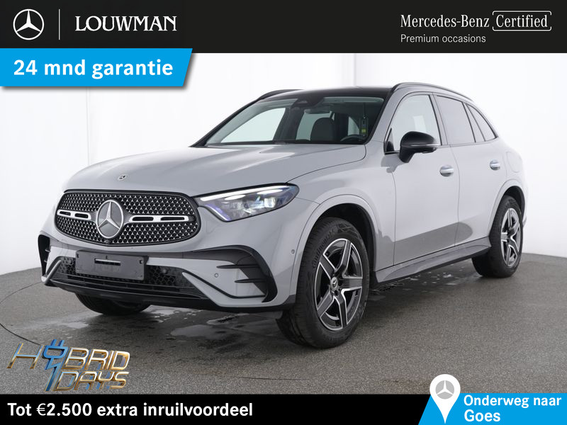 Mercedes-Benz Glc 300 e 4matic amg plug-in hybride amg line premium plus | night pakket | trekhaak | panorama schuif-kanteldak | digital livht. inclusief 24 maanden mercedes-benz certified garantie voor europa.