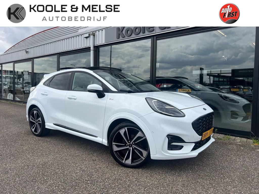 Ford Puma 1.0i ecoboost hybrid 155pk st-line x , panodak , 19inch , winterpack