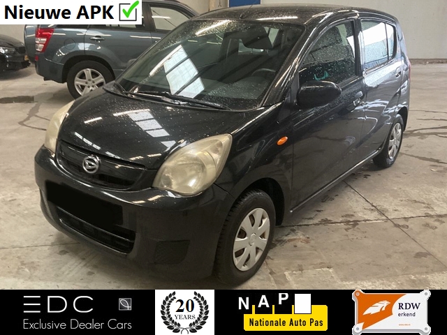 Daihatsu Cuore 1.0 airco | nap | ned. auto met boekjes | kleur zwart etc.