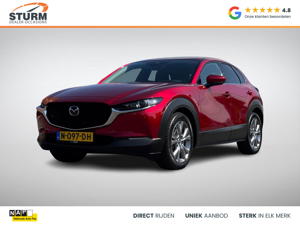 Mazda Cx-30 2.0 e-skyactiv-x m hybrid sportive nl-auto incl. trekhaak afneembaar!