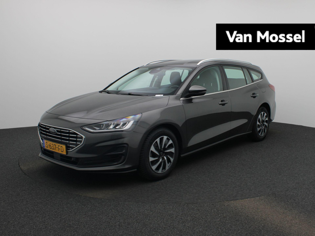Ford Focus wagon 1.0 ecoboost hybrid titanium style | cruise control | lane assist | climate control | parkeersensoren v+a | navigatie |