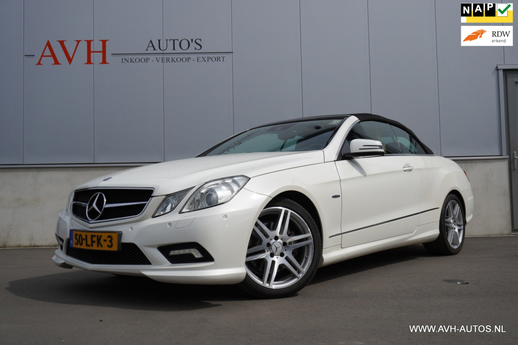 Mercedes-Benz E-Klasse cabrio 350 cgi avantgarde automaat