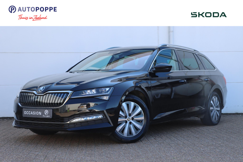 Skoda Superb combi 1.4 ehybrid style 218pk dsg6 | soh 93,1% | memory | stoel- en stuurverwarming | verwarmde achterbank