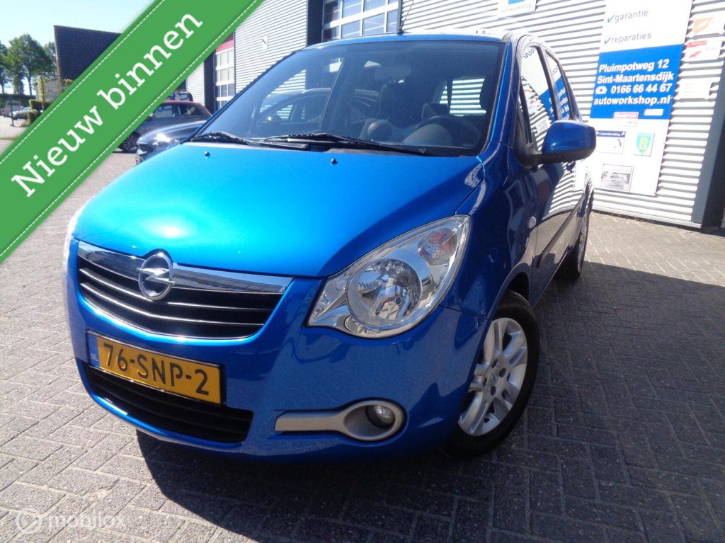 Opel Agila 1.0 edition/airco/lm velgen/donker glas/hele nette auto/slechts 89000km/hoge zit/nap