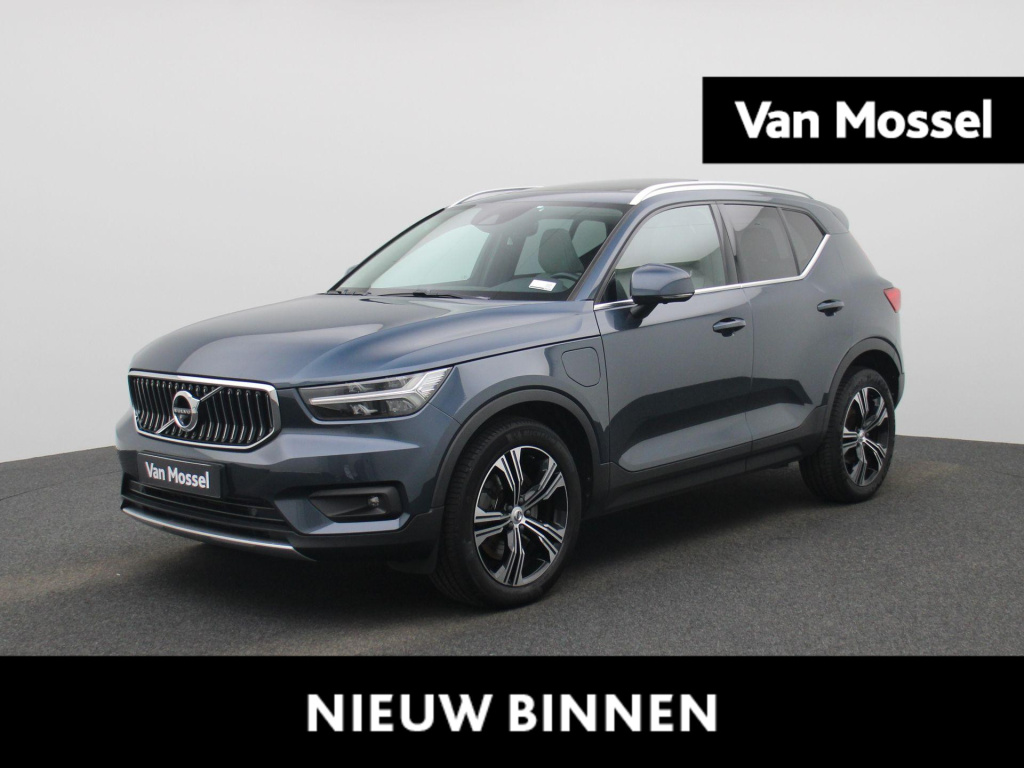 Volvo XC40 t5 phev inscription aut. | automaat | panoramadak | trekhaak | apple carplay / android auto | stoel- stuurverwaming | memory seats | virtual cockpit | navigatie | elek. achterklep | climate control | cruise control |lichtm...