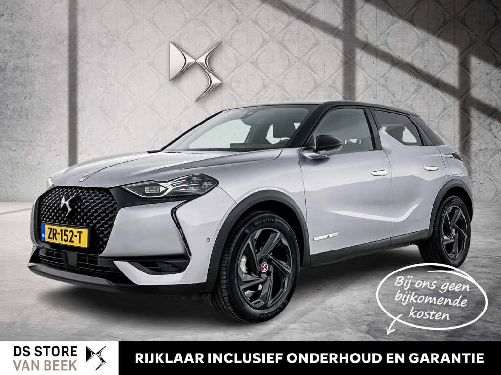 Ds Ds 3 crossback 130pk automaat performance line | rijklaar | camera | navigatie | head-up display |