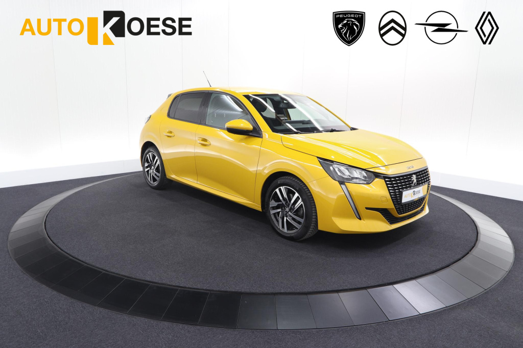 Peugeot 208 puretech 100 blue lease allure | allseason banden | camera | navigatie | parkeersensoren