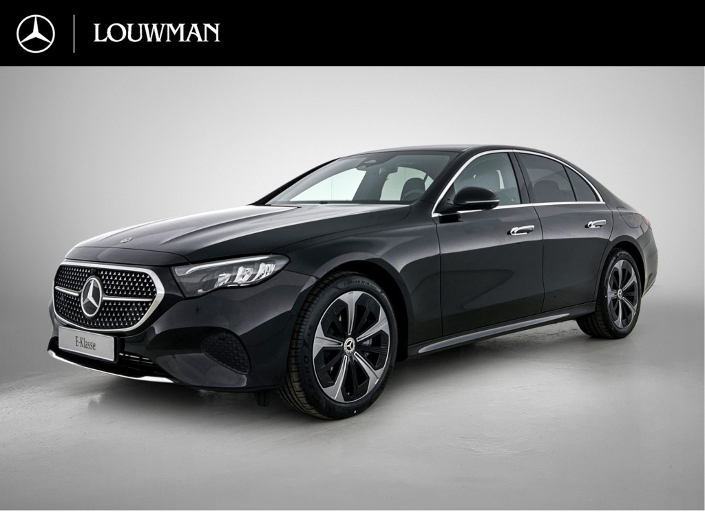 Mercedes-Benz E-Klasse 300 e business solution | winterpakket | parkeerpakket met 360°-camera | comfortpakket plus | trekhaak | guard 360° | warmtewerend, donkergetint glas | smartphone integratie | sierelementen zwart essenhout |
