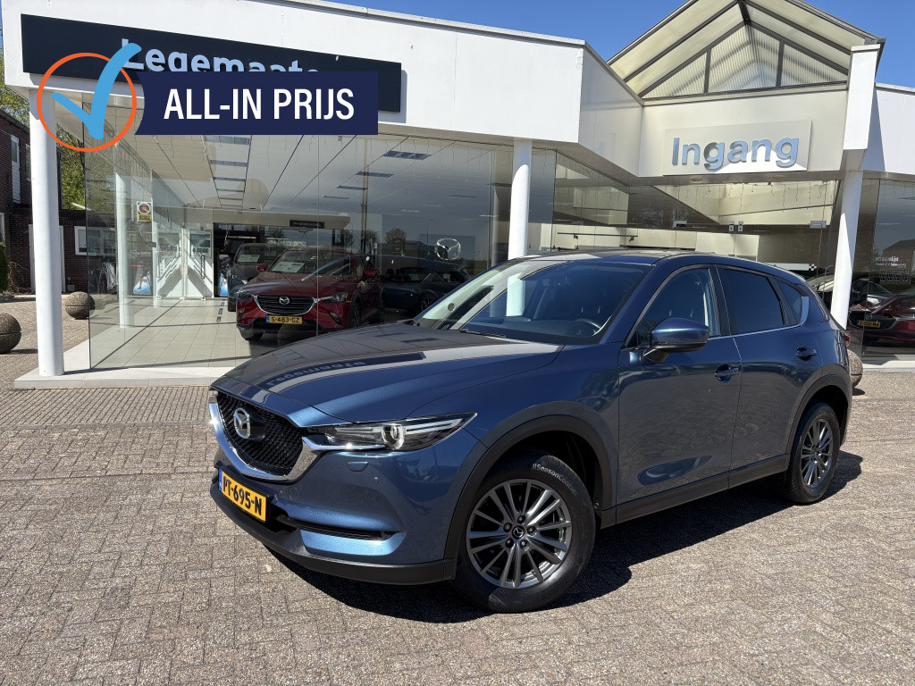 Mazda Cx-5 2.0 skyactiv-g 165 skylease gt nap|carplay|trekhaak|res.wiel