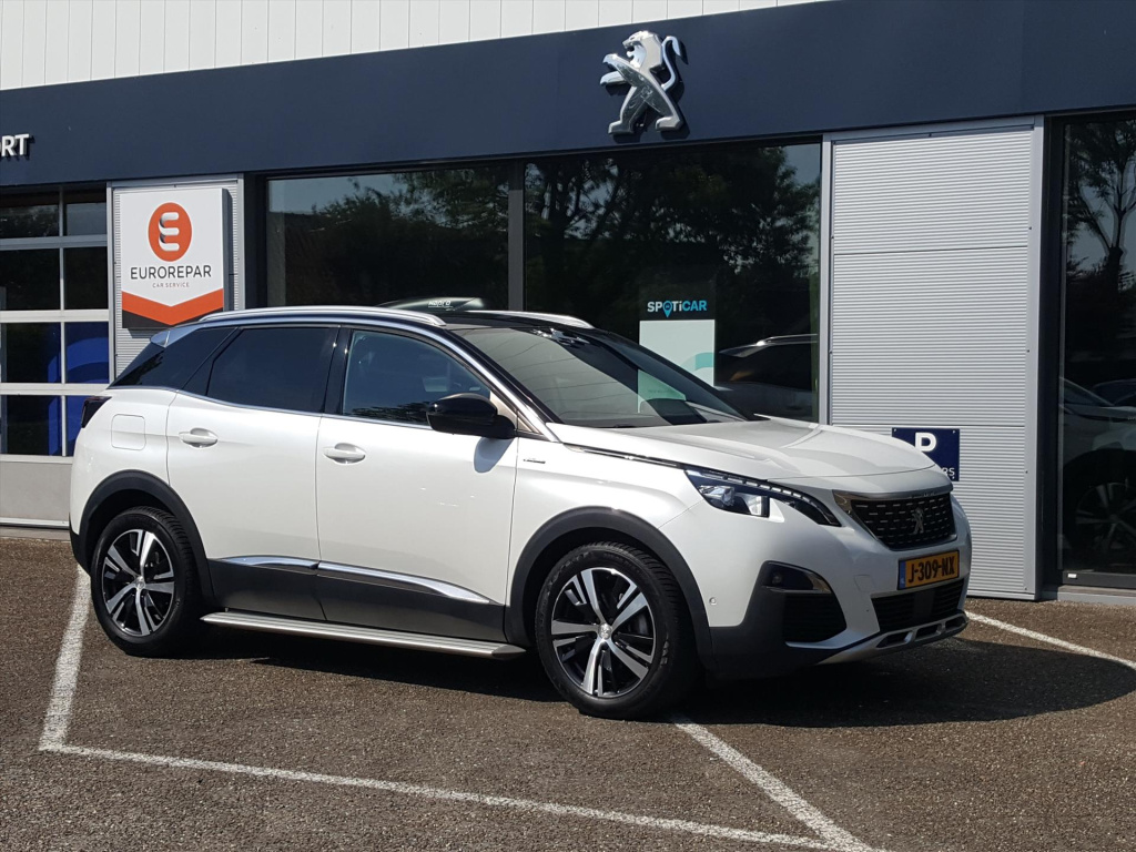 Peugeot 3008 gt-line 1.6turbo-165pk automaat (eat6)| navi | bt | applecarplay&androidauto|cruise & climate control|camera achter|parkeersensoren v+a|lm-velgen 18''