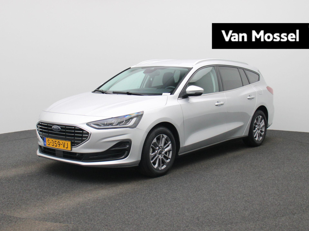 Ford Focus wagon 1.0 ecoboost hybrid titanium | cruise control | navigatie | parkeersensoren voor + achter | airco | apple carplay/ android auto |