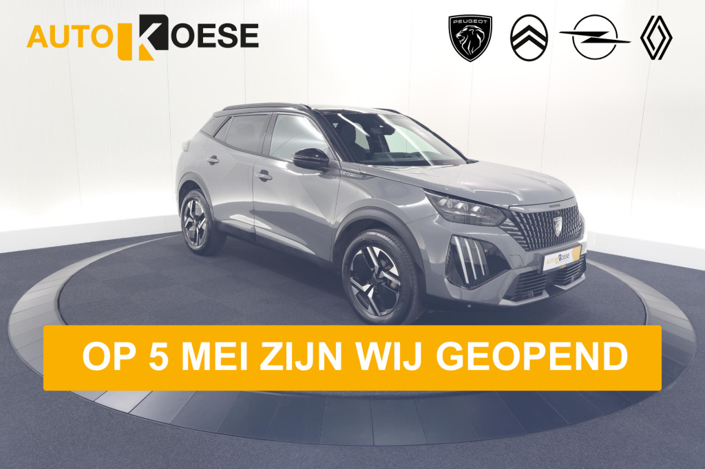 Peugeot 2008 puretech 130 eat8 gt | 360 camera | dodehoekdetectie | apple carplay