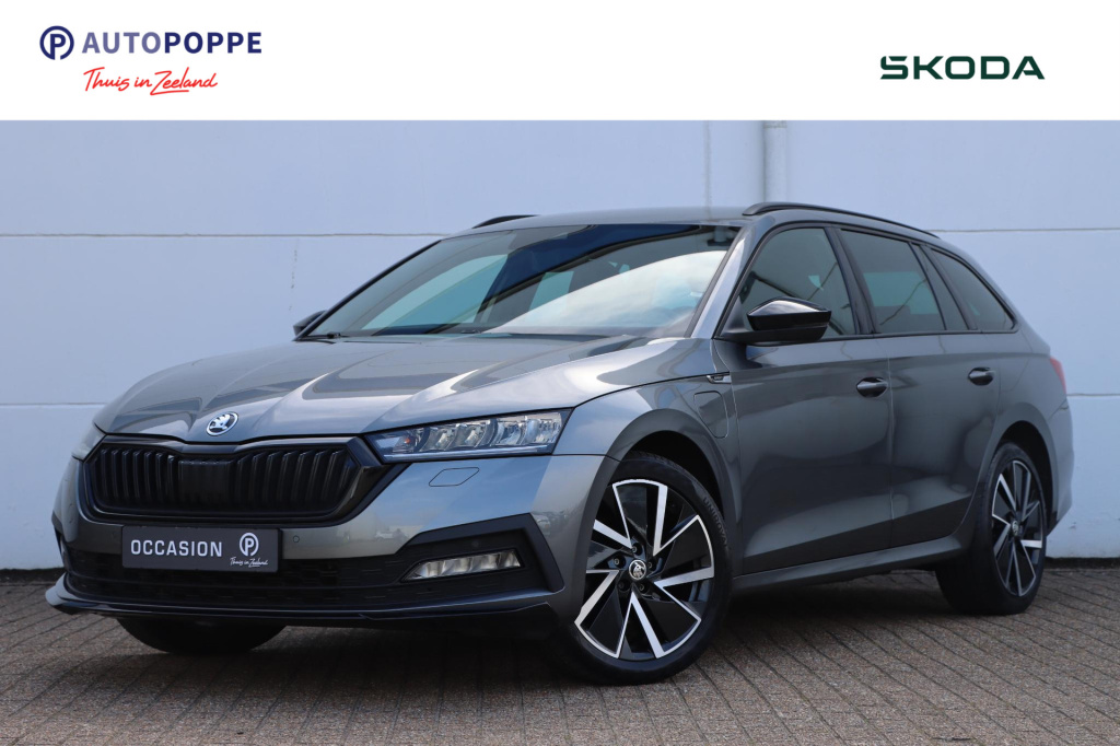 Skoda Octavia combi 1.4 tsi iv phev sportline business | stoelverwarming voor- en achter | stuurverwarming | adaptive
