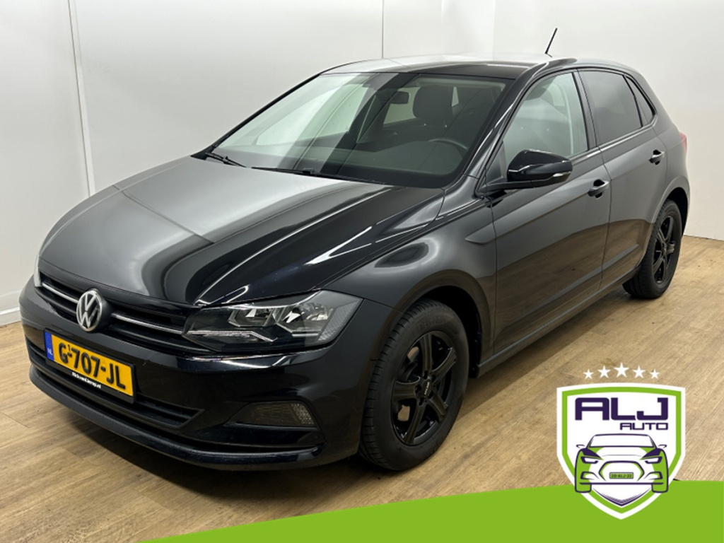 Volkswagen Polo occasion 1.0 tsi highline business r | zwart | tweedehands volkswagen polo | cruise | airco | carplay audio
