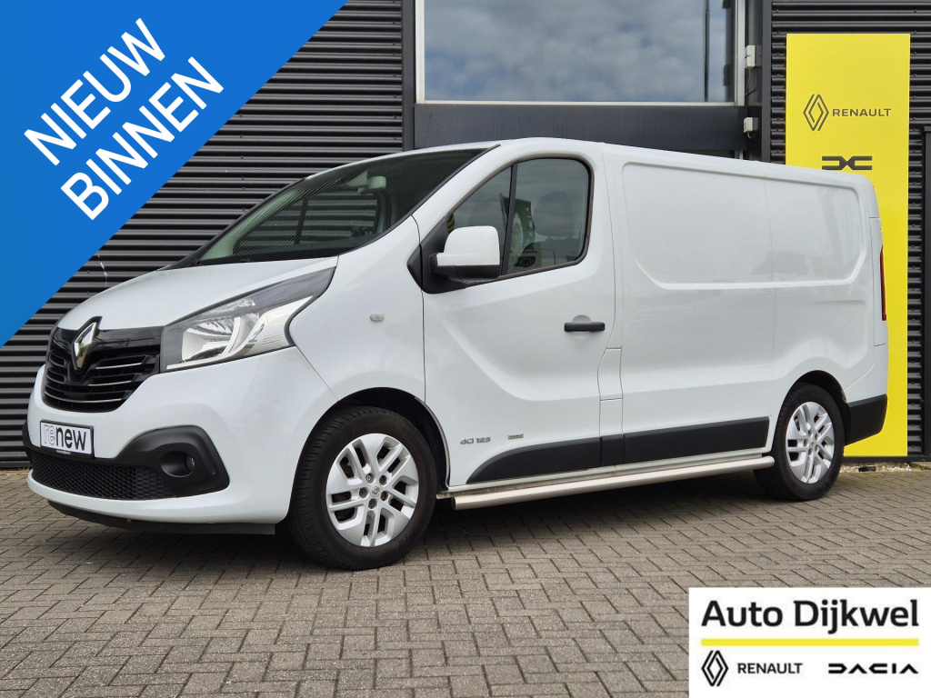 Renault Trafic 1.6 dci t29 l1h1 luxe energy trekhaak, camera, climate/cruise control, rvs sidebars, 3-zits