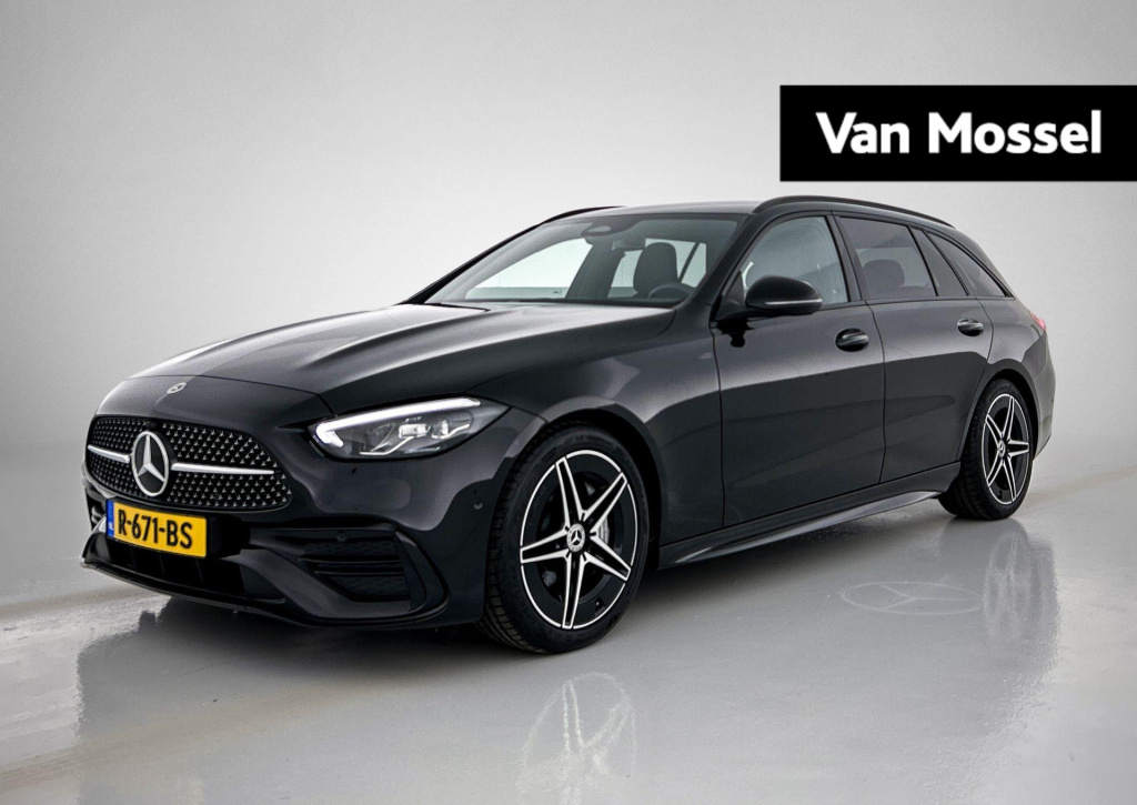 Mercedes-Benz C-Klasse estate 180 amg line | automaat | navigatie | apple carplay / android auto | alcantara | camera | virtual cockpit | stoelverwarming | cruise control | lichtmetalen amg velgen |