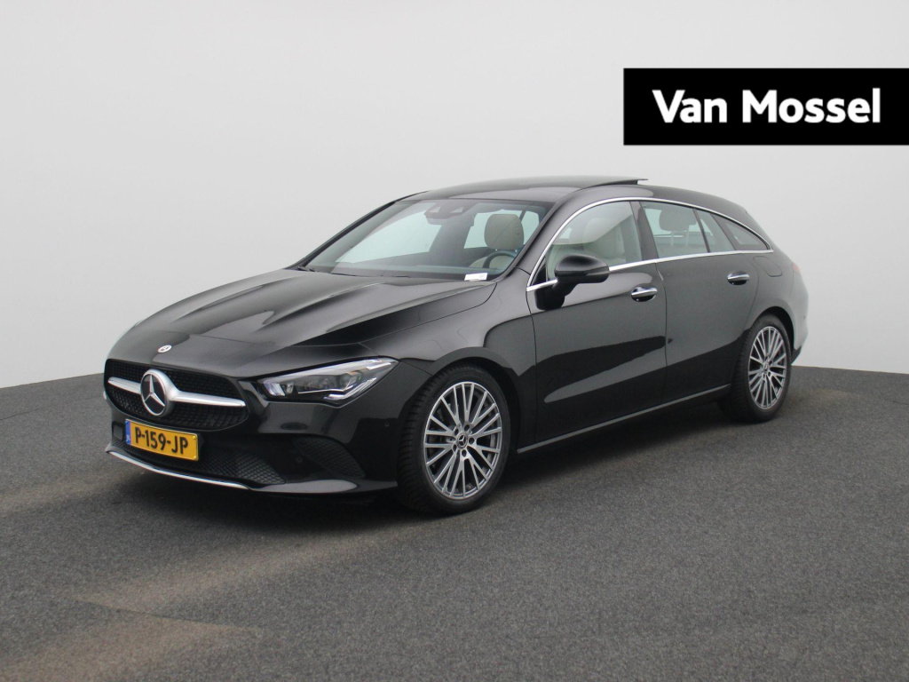 Mercedes-Benz Cla shooting brake 200 business solution | automaat | stoel verwarming | sfeer verlichting | panorama dak | leder | lmv | camera | parkeer sensoren | navigatie | sfeer verlichting | virtual cockpit