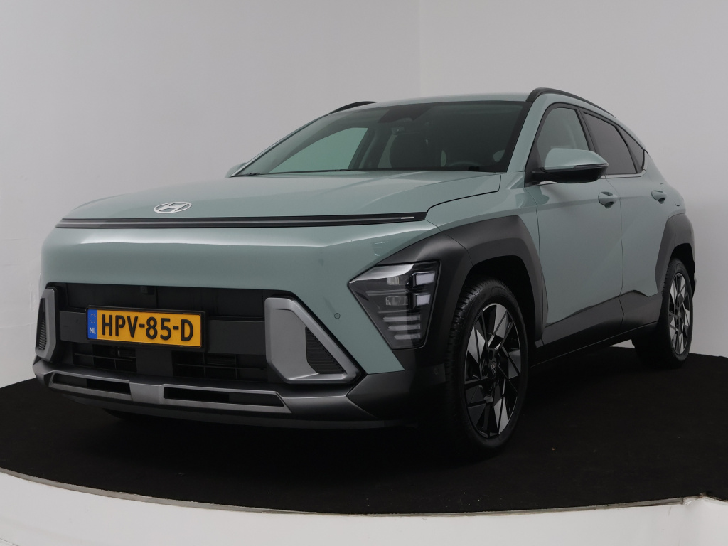 Hyundai Kona 1.6 gdi hev premium | leder int. | stoelverwarming & ventilatie | 360 camera