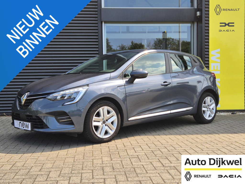 Renault Clio 1.0 tce 100 zen airco, cruise control, navigatie, p-hulp, apple/android auto