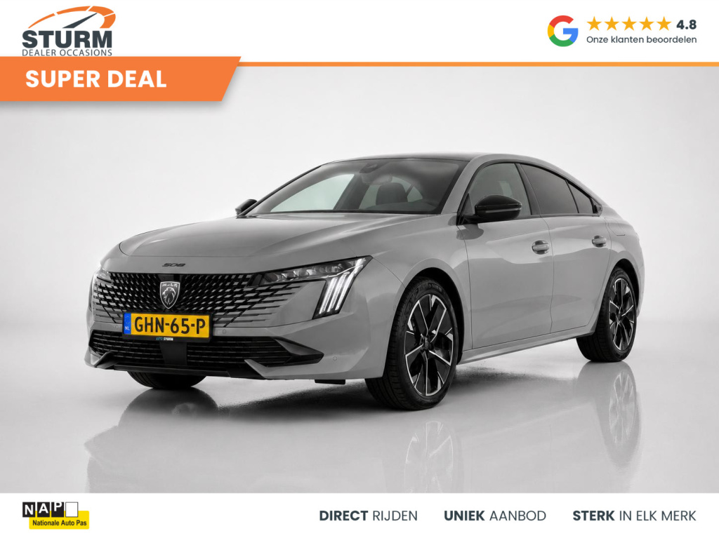 Peugeot 508 1.6 hybrid 180 gt nl-auto, nieuwstaat incl. afneembare trekhaak!