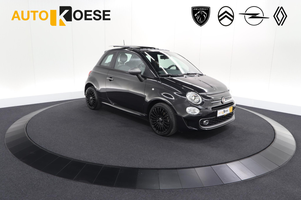 Fiat 500 1.0 hybrid sport | schuif-/kanteldak | apple carplay | parkeersensoren