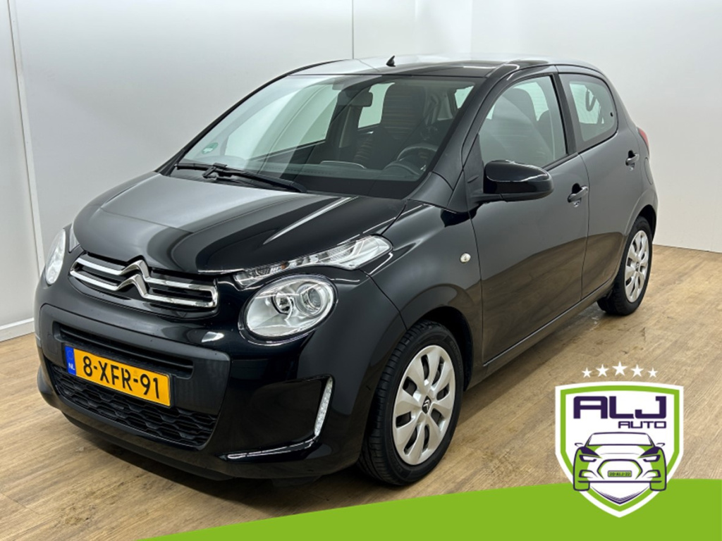 Citroen C1 occasion 1.0 e-vti feel | zwart | tweedehands citroën c1 | airco | cruisecontrol | bluetooth audio
