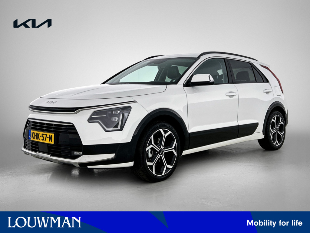 Kia Niro 1.6 gdi hev dynamicplusline | head up display | elektrische achterklep | led | stuur-/stoelverwarming | navigatie | camera | apple carplay/android auto |