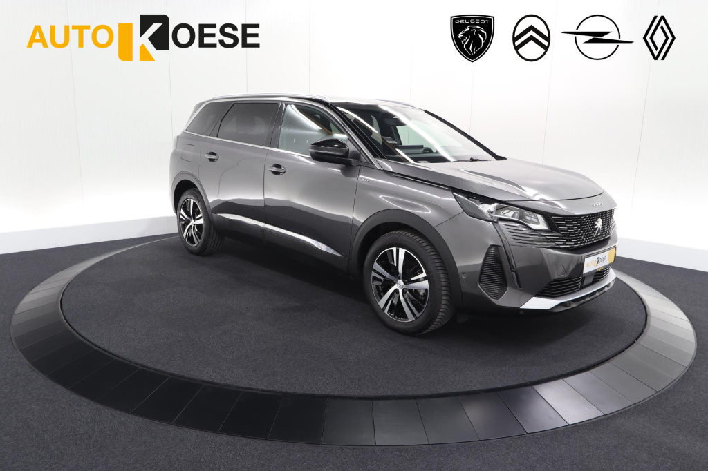 Peugeot 5008 puretech 130 eat8 gt | 7 zitplaatsen | camera | adaptieve cruise control | apple carplay